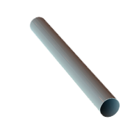 Труба водосточная, алюминий, d-100 мм, L-3 м, белый, LINKOR